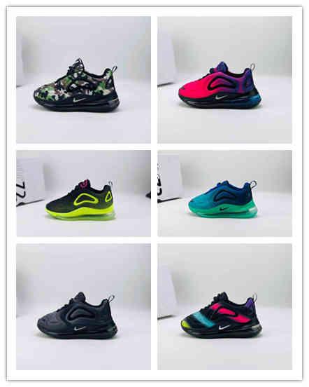 2019 New style Children Shoes Kids Shoes 720 Athletic Sports Sneakers Toddler Boy Girl Jogging Multi Colors Size 28-35