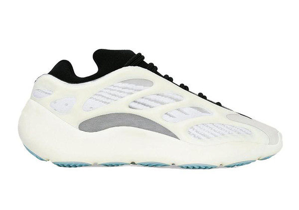 Azael 700 v3 Designer Shoes Glows In Dark High Quality Correct Version Kanye West Men Womens Running Shoes Store With Box Free Shipping