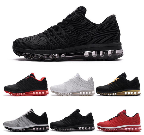 Fashion Air Cushion 2018 Mens Sports Running Shoes Nano 2017 KPU black White Red shock Jogging Walking Designer Athletic Sneakers Size 40-46