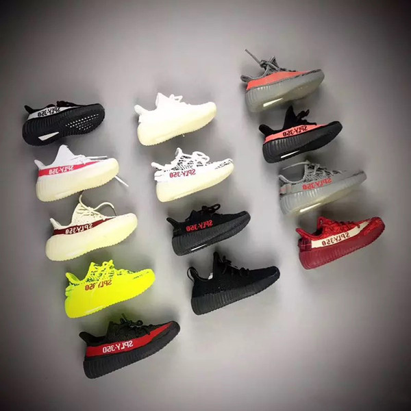 Baby Kids Run Shoes Kanye West SPLY Running Shoes Sneakers V2 Children Athletic Shoes Boys Girls Sneakers Black Red Cream White Zebra