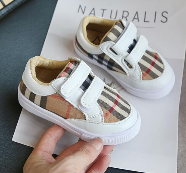 New kids boy girl baby Casual Shoes For children Parent-child brown black white luxury fashion designer shoes Chaussures Pour Enfant