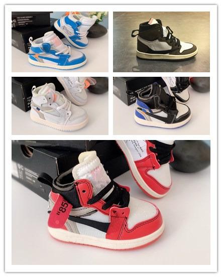 Trainer Kids 1s Space Jam Bred Concord Gym Red off Basketball Shoes Children Boy Girls youth white Midnight Navy running Sneakers Toddlers