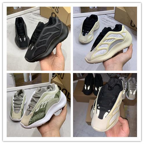 2020 Infant 700 v3 wave runners Kids Running shoes Kanye Fashion toddler trainers big small boy girl Children Toddler sneakers