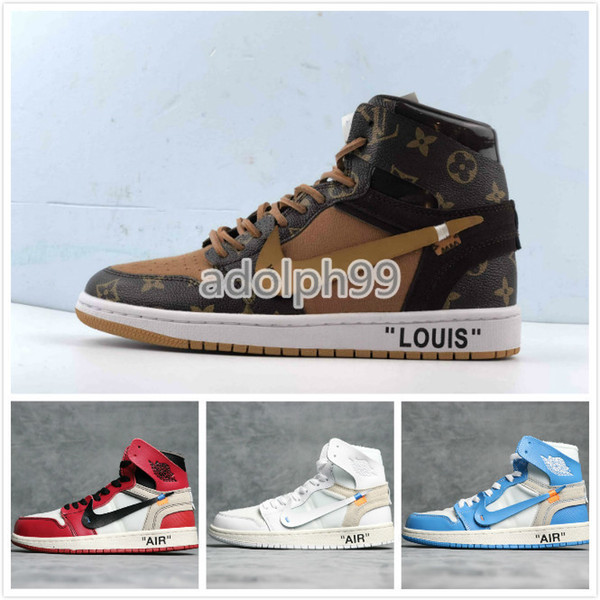 Newarrival 1 1s mens basketball shoes
LOUIS
VUITTON
Jordan NRG UNC white Chicago sneakers off trainers shoe