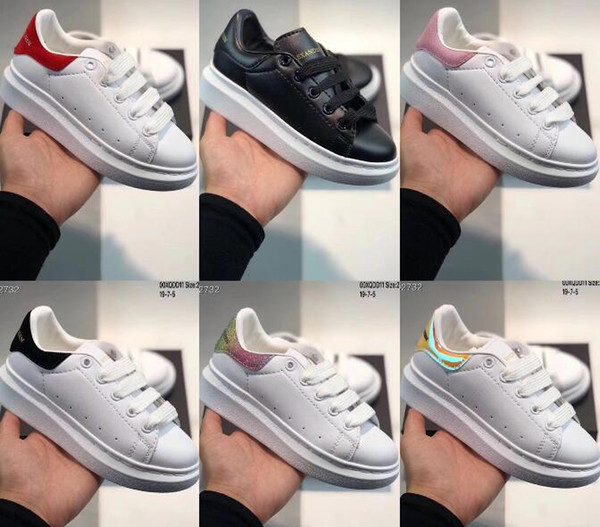 24-35 20120 summer hot sale Children Shoes white gold black red pink Kids Casual Boys&Girls Sneakers Glowing Sneakers