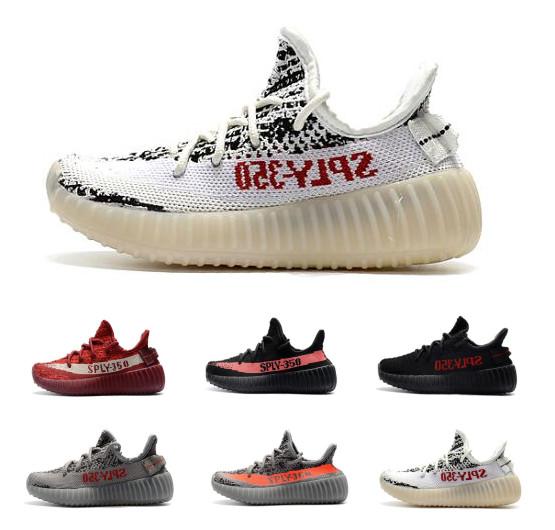 Popular Kids Shoes 35O Beluga 2.0 Runing Shoes New Stylish Kanye West Zebra Bred Boys Girls Kids Shoes Sneakers With Box