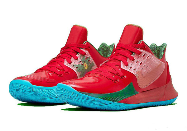 Kyrie Kid Low 2 Mr krabs sales With Box Irving 2 Low Basketball shoes store free shipping size 36-46