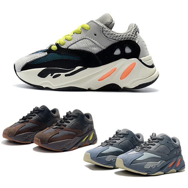 Kids Running Shoes Kanye West Wave Runner 700 V2 Youth Shoes Trainers Sply 700 Sports Sneakers Casual Toddler Shoe Size :28-35