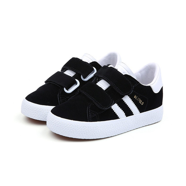 kids canvas shoes little big boys trainers shoe fashion girls student shoes black sneaker for children