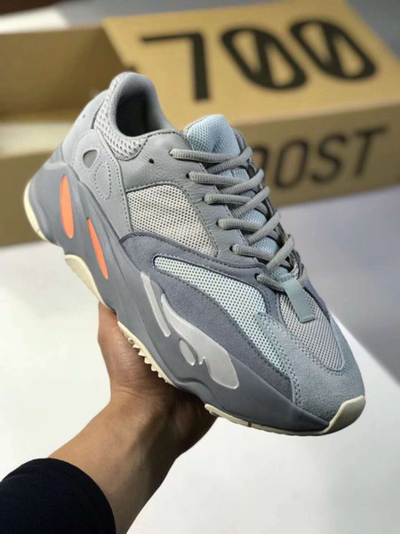 700 Runner 2019 New Kanye West Mauve Wave Mens Women Athletic Best Quality 700s Sports Running Sneakers Designer Shoes