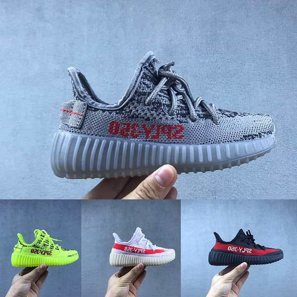 Designer Brand Kids Shoes Baby Toddler Run Shoes Kanye West 350 Running Shoes V2 ChildrenBoys Girls Beluga 2.0 Sneakers