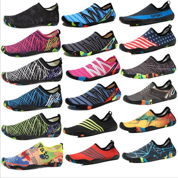 Kids Water Shoes Designer Scuba Shoes Barefoot Quick-Dry Aqua Socks Diving Snorkeling Sneakers Surf Outdoor Beach Swim Shoes Chaussures 5284