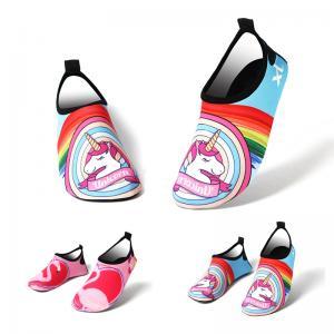 Rainbow Diving Shoes Flamingo Unicorn beach shoes Non-Slip horse Water shoe Socks Adults Kids Swimming Surfing Outdoor Yoga shoes GGA1542