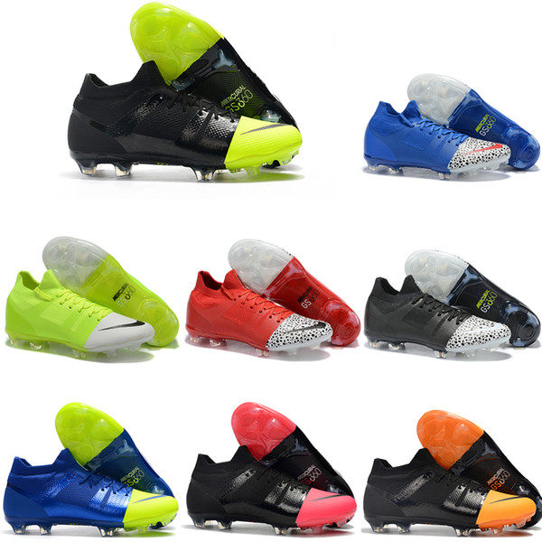 2019 top quality mens soccer shoes Mercurial Greenspeed 360 FG soccer cleats cheap football boots scarpe calcio