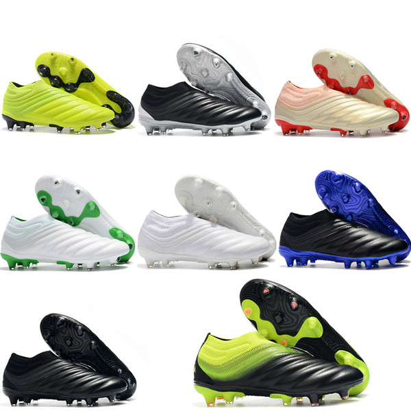 2019 new arrival soccer shoes mens Copa Mundial FG soccer cleats Copa 19+ FG football boots Tacos de futbol