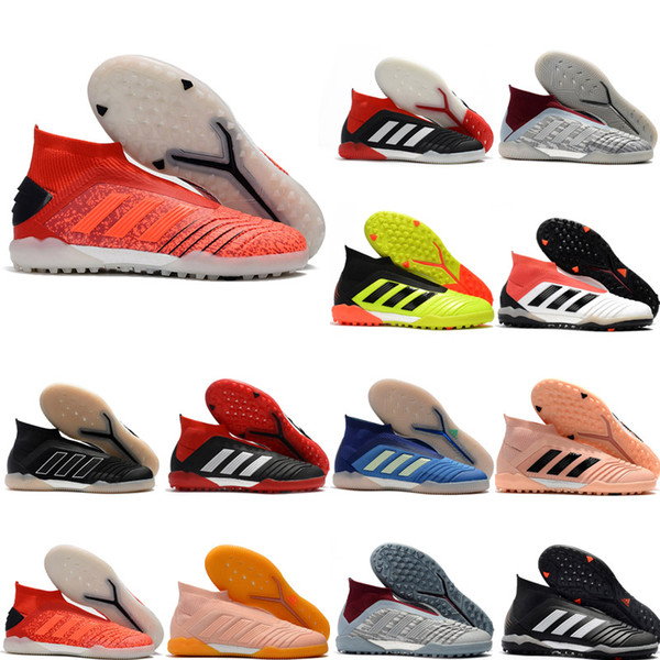 2019 top quality new soccer shoes Predator 19 TF soccer cleats mens football boots indoor Predator tango 19 botas de futbol Archetic