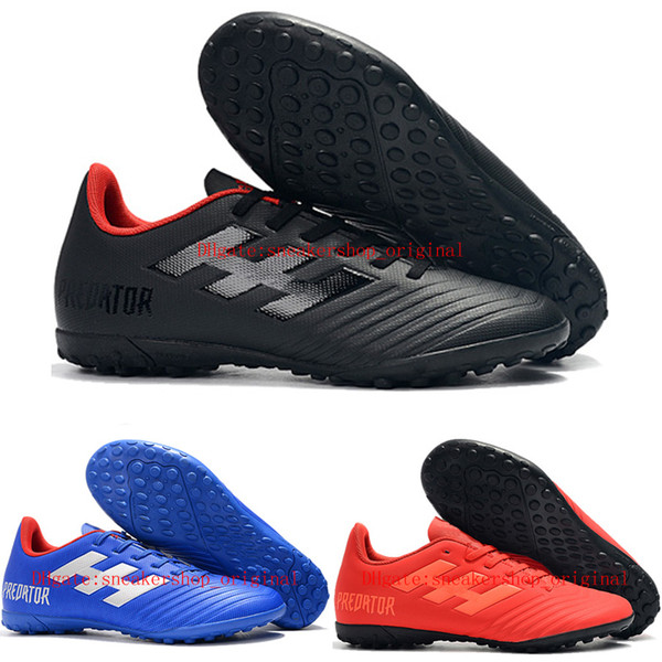 2019 top qualiyt mens soccer shoes indoor soccer cleats Predator tango 19.4 TF football boots chuteiras de futebol