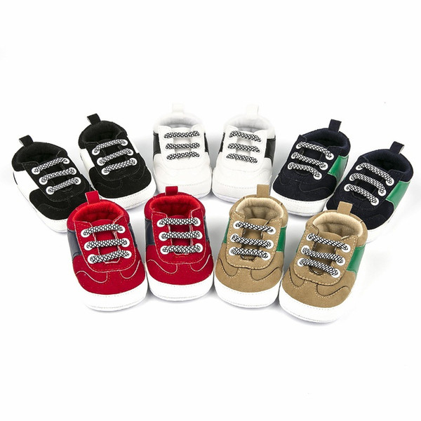 2019 Baby sneakers kids PU Leather First Walkers Infants soft bottom Anti-skid Shoes Winter Warm Toddler shoes