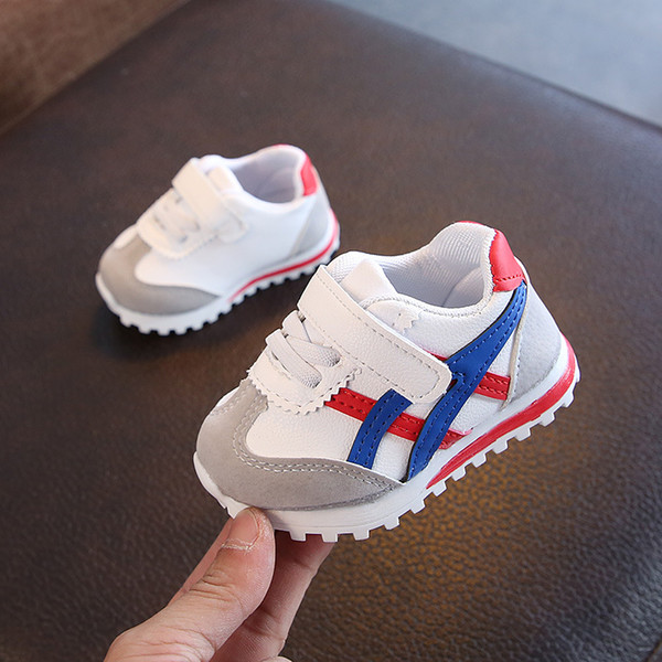 2019 New Baby Boys Girls Toddler Shoes Infant Sneakers Newborn Soft Bottom First Walk Non-slip Fashion Kids Shoes