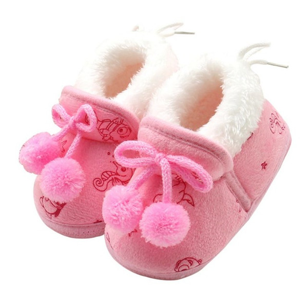 Baby Shoes Baby Boots Booties Girl Winter Soft Infant Boy Warm Shoe 0-18M sapatinho de bebe tenis infantil menino