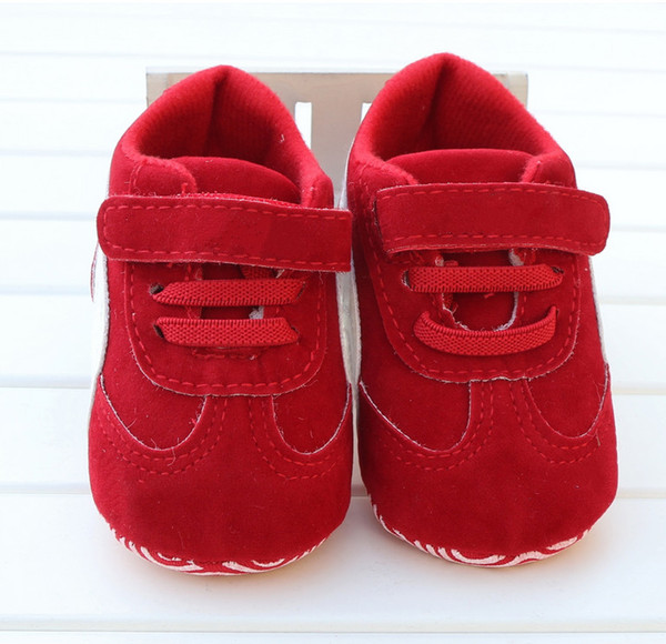 newborn baby girl and boy shoes fashion solid colors lace-up casual sport shoes outdoor first walker shoes