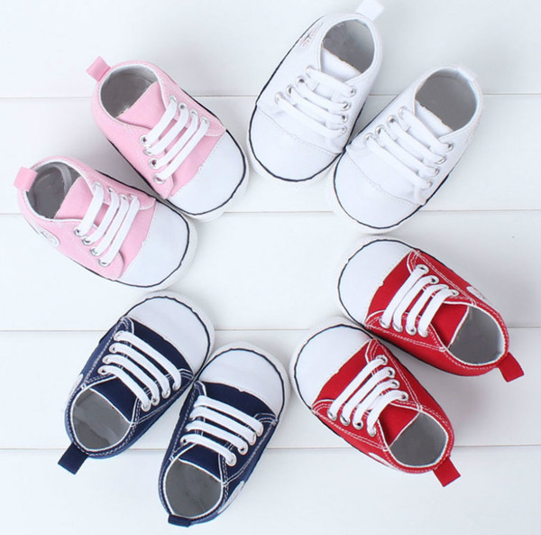 fashion 4 colors baby girl and boy shoes cute canvas soft sole tassels shoes for spring and autumn