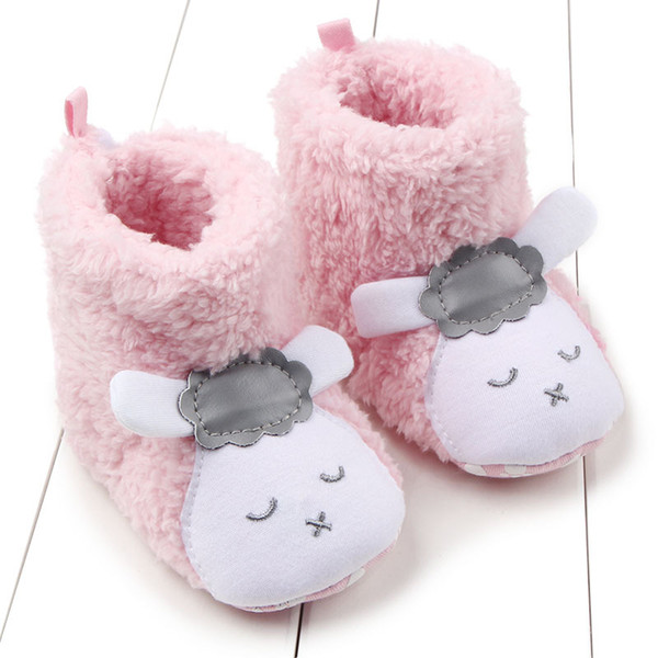 Winter Warm Shoes Cute Cartoon Sheep Boots Baby Toddler Shoes Comfortable Lovely DesignToddler Shoes for Babies Children