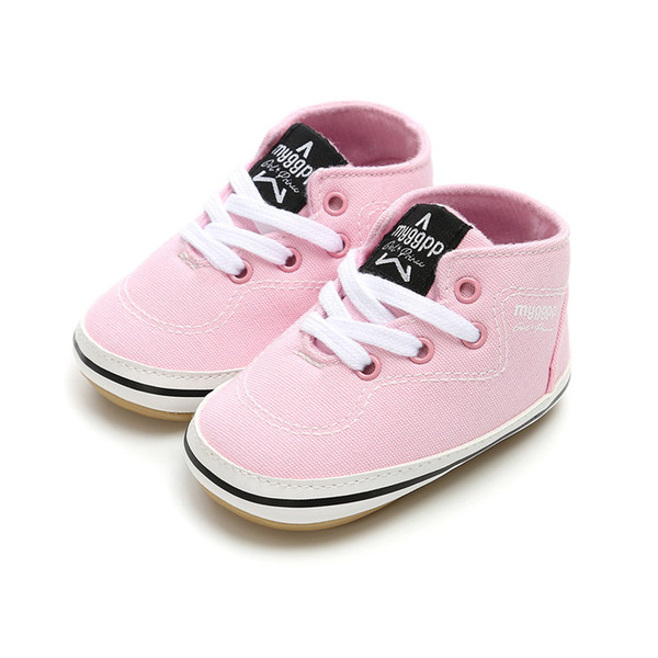 Newest Toddler Baby Shoes Boy Girl 0-24M Infant First Walker Cow Muscle Soft Soles Shoes Pink Newborn Moccasins Crib Shoes for Babies