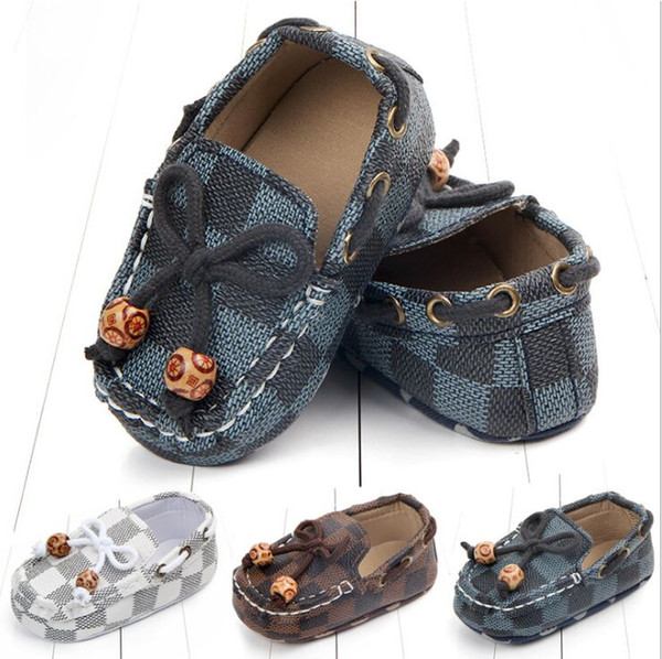 Fashion kids Shoes newborn baby boy shoes infant baby boy designer shoes baby designer shoe Moccasins Soft First Walker Infant shoe