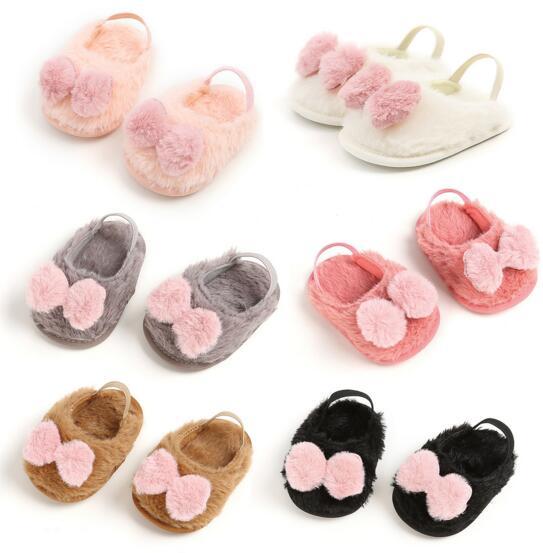 Baby Winter warm cotton Home shoes for babies learning to step shoes and anti-skid First Walking Shoes size 11/12/13cm