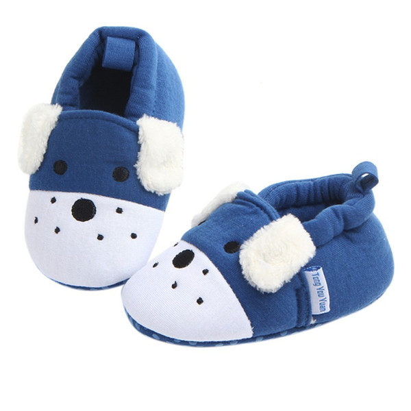 Baby Catton Pattern Prewalker Soft Cotton Crib Shoes Infant Anti Slip Toddler ShoesA1