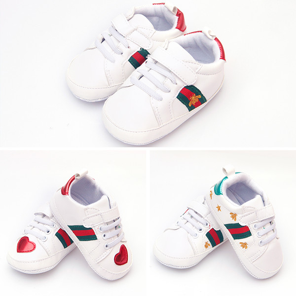 2018 New Style Baby First Walkers Newbor Baby Boy And Girl Sneakers Canvas Shoes Infantil Soft Bottom Kids Shoes