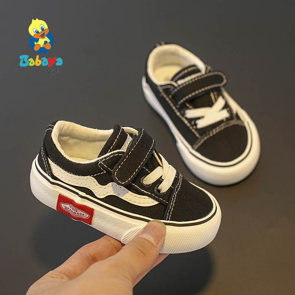 Baby Soft Bottom Boy 1-3 Years Old 2019 autumn Winter Children Canvas Casual Girls Walking Shoes Toddler boots