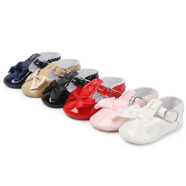 DHL 200pair Baby Girls Baby Shoes Cute Newborn First Walker Shoes Infant Letter Princess Soft Sole Bottom Anti-slip