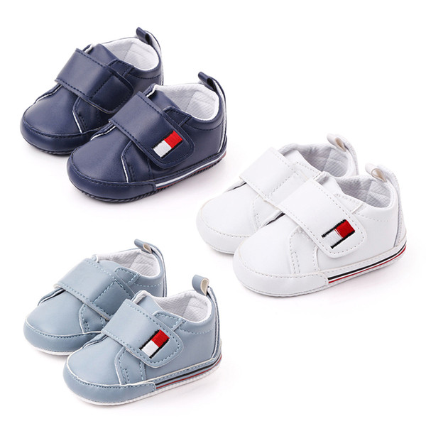 Newborn Baby Boys Shoes Comfy Children Baby Girls Boys Shoes Solid Fashion Toddler First Walkers Kids