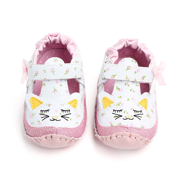 Spring Autumn Baby Shoes Bottom Newborn girl Anti-Slip First Walkers Soft Bottom Non-slip Toddler Shoes 0-1T 2019 #05