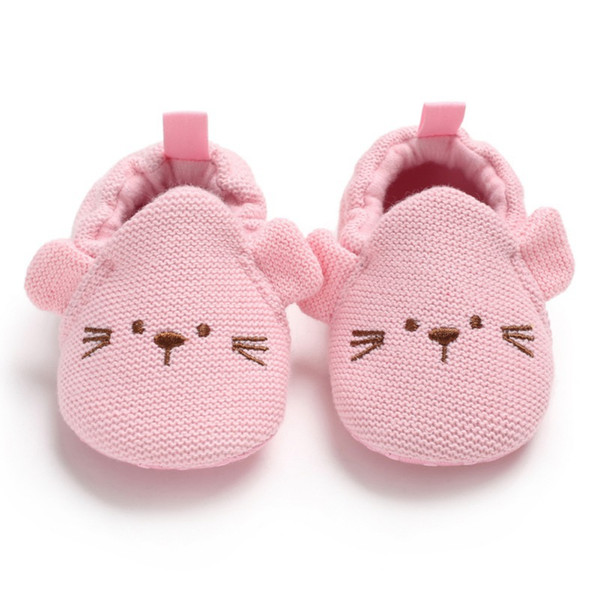 0-18M Toddler Baby Girl Soft Plush Princess Shoes cute shoes Infant Prewalker New Born Baby for girls