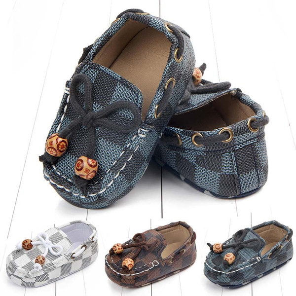 Fashion kids Shoes newborn baby boy shoes infant baby boy designer shoes baby designer shoe Moccasins Soft First Walker Infant shoe A2460