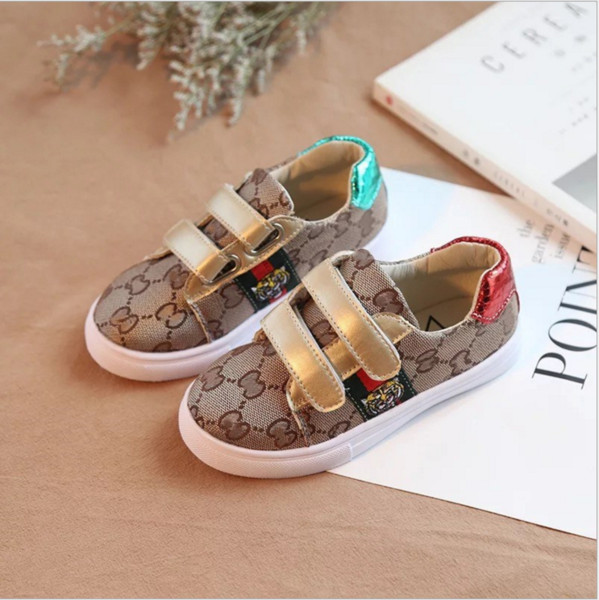 ACE New Fashion Designer Children's Shoes Kids Casual Style Shoes Korean Stitching Pattern Shoes for Baby Boys girls