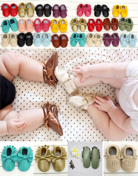 Multy Color Baby moccasins soft sole 100% genuine leather first walker shoes baby leather newborn shoes Tassels maccasions shoes V010