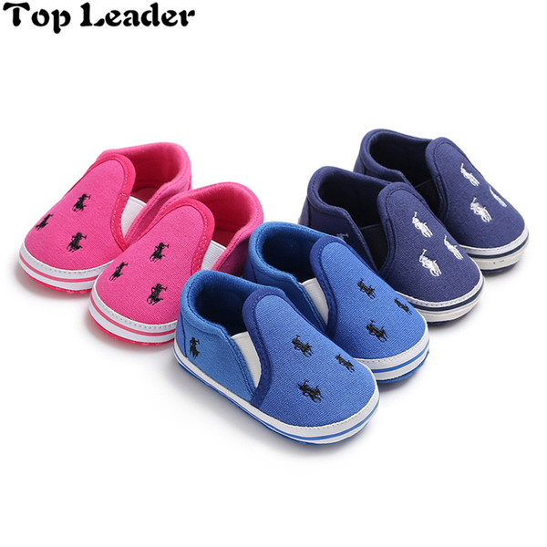 Top Leader Spring and Autumn Models Set Foot 0-1 Years Old Baby Shoes Soft Bottom Fashion Newborn Baby Toddler Shoes