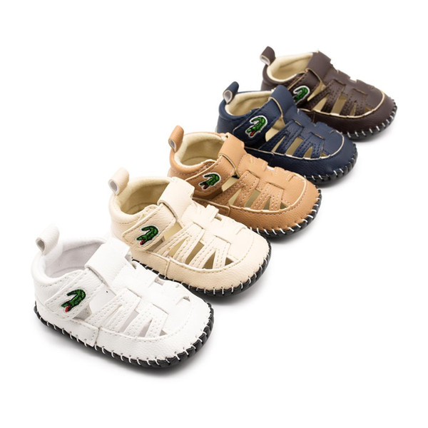 Baby boys shoes Cartoon crocodile soft anti slip shoes new baby shoes.