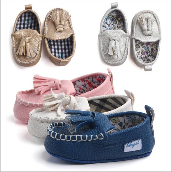 Toddler Shoes Baby Tassel Shoes First Walkers Non-slip Prewalker Boys Moccasins Girls Fashion Indoor Shoes Kids Casual First Walkers B3164