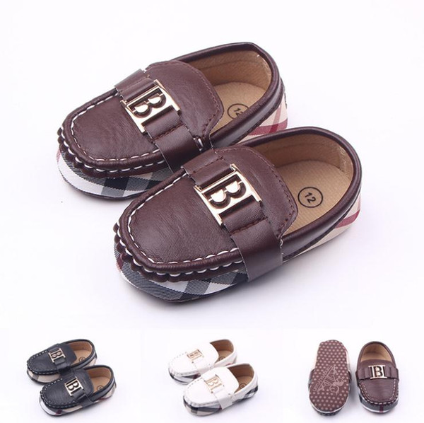 Hot sale baby moccasins PU Leather Toddler First Walker Soft soled girls shoes Newborn 0-1 years baby boys Sneakers