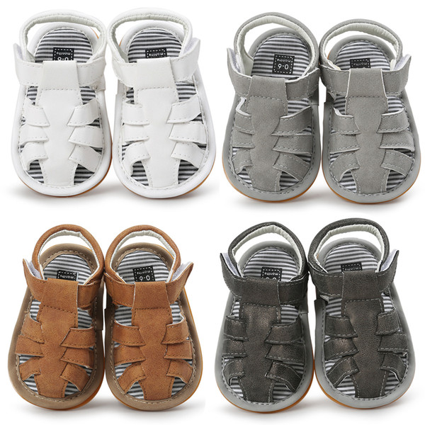 Summer Newborn Baby Boys Casual Breathable Hollow Out Breathable Baby Slippers Prewalker Sandal Shoes New Arrival New Arrival