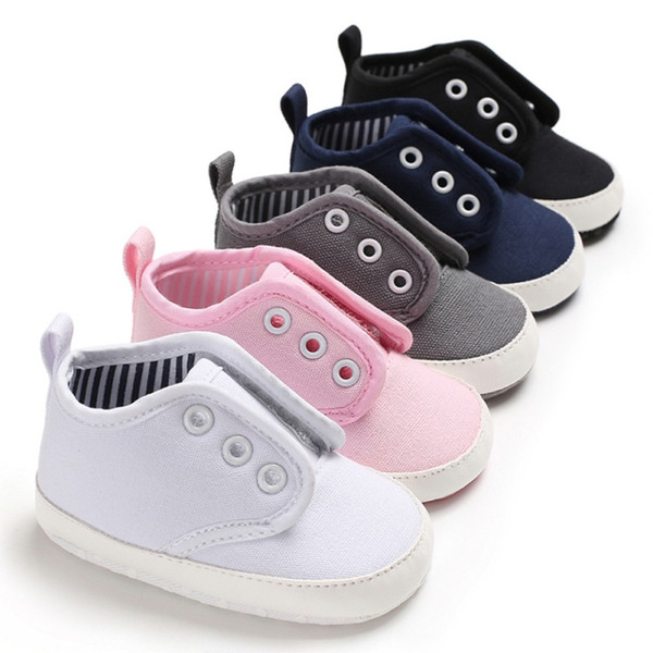 Canvas Baby Shoes Newborn autumn Canvas Fashion Baby Boy Girls Shoes First Walkers Soft Cotton Sports For Kids