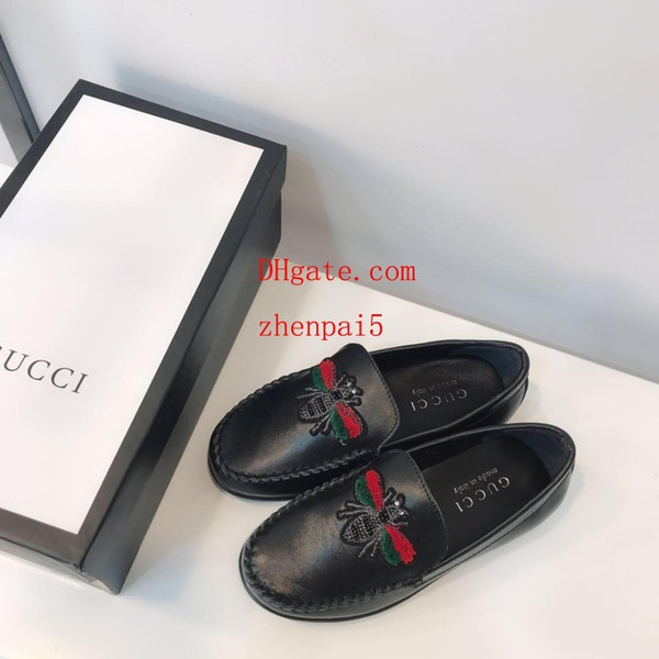 Spring Summer New fashion Children's shoes boy girl kids casual style embroidery pattern shoes sneakers breathable toddlers loafers guu-i11