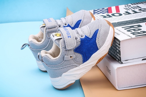 Baby shoes male 1-3 years old functional soft bottom breathable mesh shoes boys toddler shoes