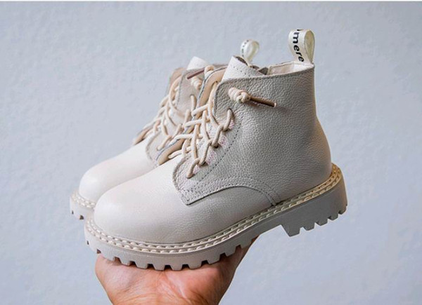 2018 children genuine leather shoes in three colors kids fashion shoes for boys with top quality