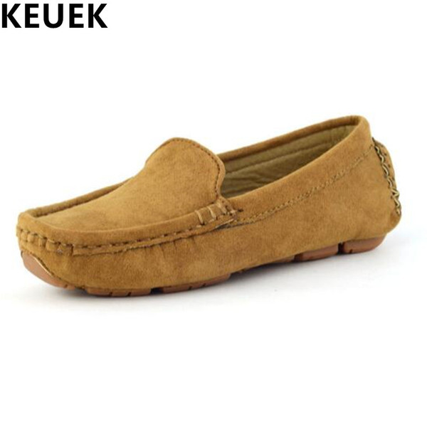 New Spring/Autumn Children Loafers Boys Leather Shoes Girls Soft bottom Breathable Flats Baby Toddler Shoes Kids Sneakers 04